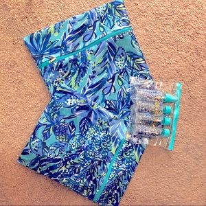 Lilly Pulitzer lingerie bags & travel set NEW